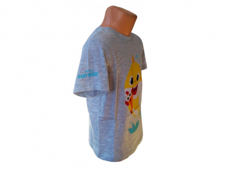 Tricou maneca scurta bumbac Baby Shark, rechin bebe [1]