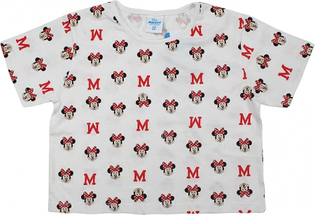 Tricouri copii - Tricou maneca scurta bumbac, pentru fete Minnie Mouse