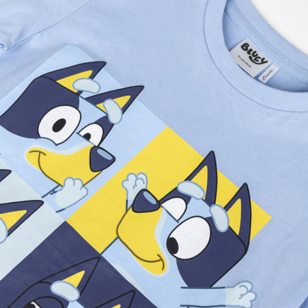 Tricou maneca scurta din bumbac, pentru copii Bluey [2]