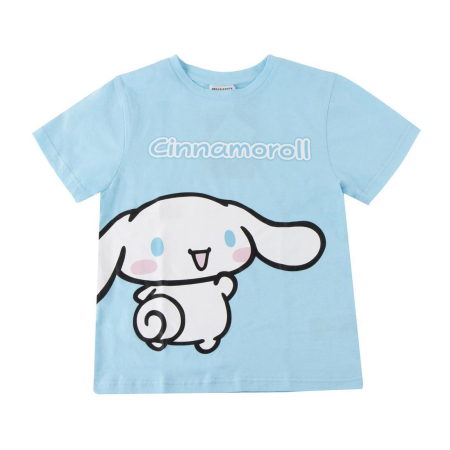 Tricouri copii - Tricou maneca scurta din bumbac, pentru copii Hello Kitty Cinnamoroll