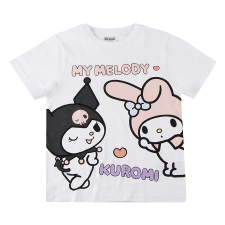 Tricouri si bluze copii - Tricou maneca scurta din bumbac, pentru copii Kuromi