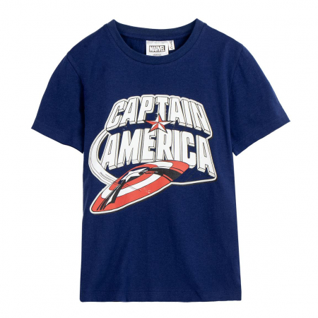 Imbracaminte si incaltaminte copii - Tricou maneca scurta, pentru copii Avengers Captain America