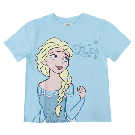 Tricouri copii - Tricou maneca scurta, pentru copii Ice cream Frozen Elsa
