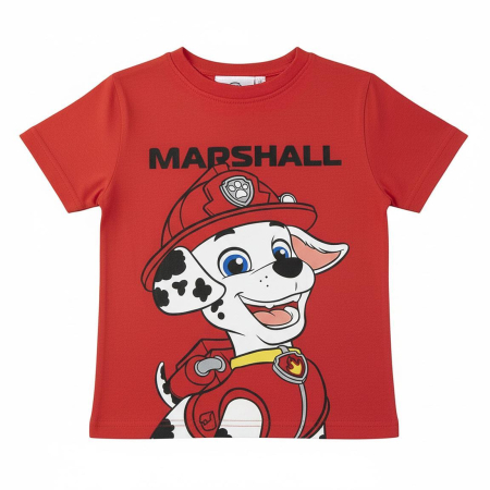 Tricouri copii - Tricou maneca scurta, pentru copii Paw Patrol Marshall