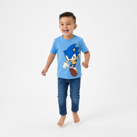 Tricouri copii - Tricou maneca scurta, pentru copii Runnig Sonic