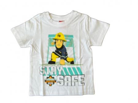 Tricouri copii - Tricou maneca scurta Sam Pompierul