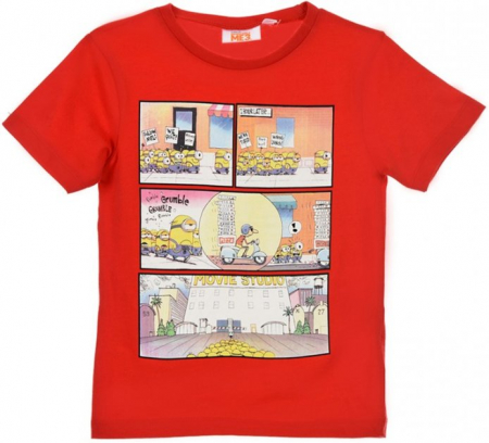 Imbracaminte si incaltaminte copii - Tricou maneca scurta Minions