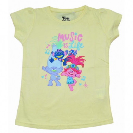 Tricouri copii - Tricou maneca scurta Trolls World Tours
