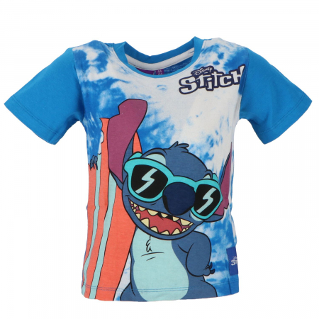 Imbracaminte si incaltaminte copii - Tricou pentru baieti Stitch the Race!