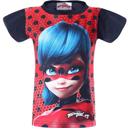 Imbracaminte si incaltaminte copii - Tricou maneca scurta Ladybug