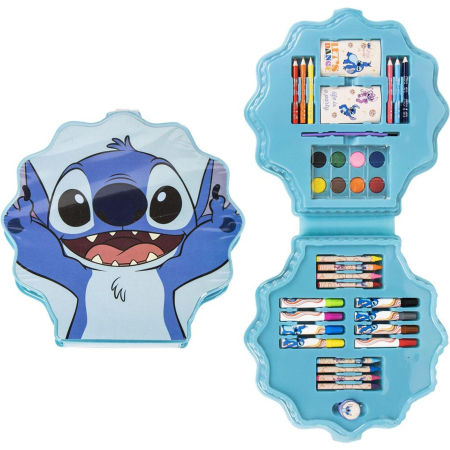 Joaca si timp liber - Trusă de colorat Lilo & Stitch, 34 piese