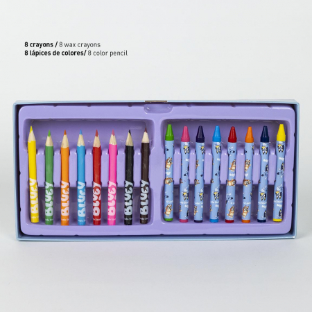 Trusa de colorat valiza Bluey, 42 piese [4]