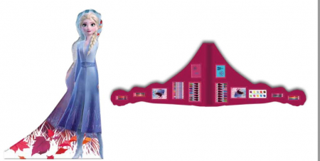 Joaca si timp liber - Trusa desen Frozen 56 piese