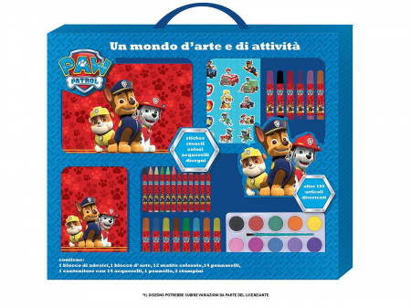 Joaca si timp liber - Trusa desen Paw Patrol 32 piese