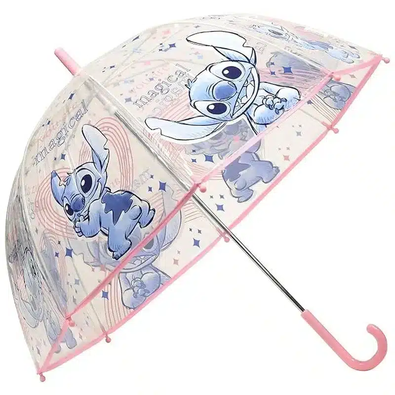 Umbrele copii - Umbrela de ploaie manuala pentru copii, Lilo si Stitch 46 cm