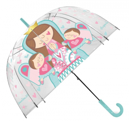 Umbrele - Umbrela de ploaie automata pentru copii, Virgencitas 46 cm