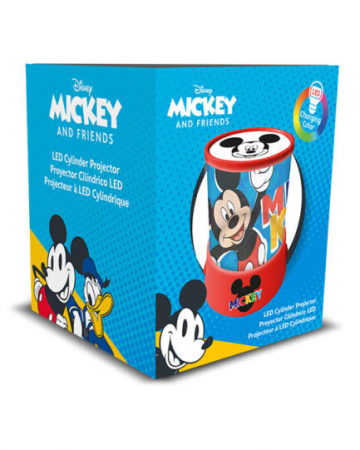 Veioza cu proiectie Mickey Mouse, 10x16 cm [2]