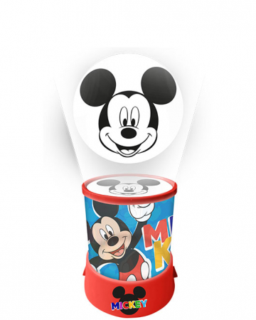 Home&Deco - Veioza cu proiectie Mickey Mouse, 10x16 cm