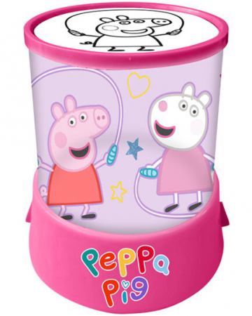 Veioza cu proiectie Peppa Pig, 10x16 cm [1]