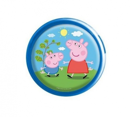 Home&Deco - Veioza lampa Led push Peppa Pig 14 cm albastru