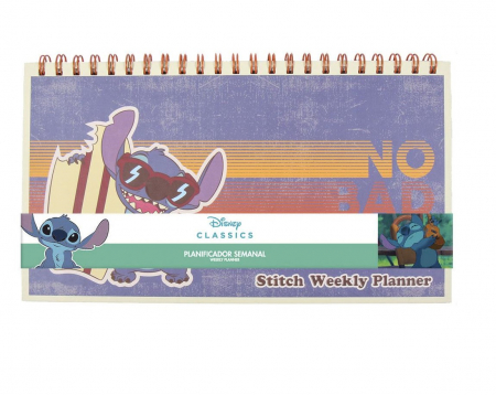 Rechizite si papetarie - Planificator scolar Stitch 70 pagini