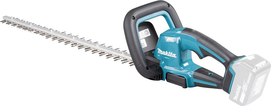 Trimmer electric pentru gard viu Makita, 320 W, 18 V, 60 cm, Albastru pukika.ro [2]