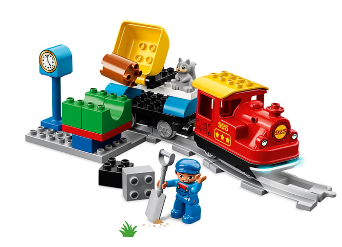 LEGO DUPLO - Tren cu aburi 10874, 59 piese [2]
