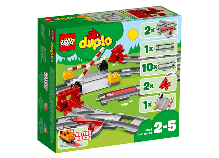 LEGO DUPLO - Sine de cale ferata 10882, 23 piese [1]