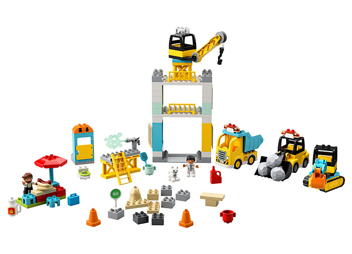 LEGO DUPLO - Macara si constructie 10933, 123 piese [6]