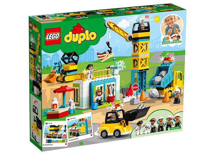 LEGO DUPLO - Macara si constructie 10933, 123 piese [2]