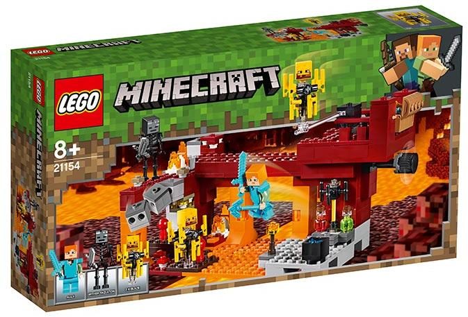LEGO Minecraft - Podul Flacarilor 21154, 372 piese [1]