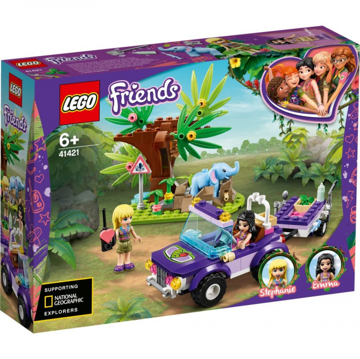 LEGO Friends - Salvarea puiului de elefant din jungla 41421 [1]