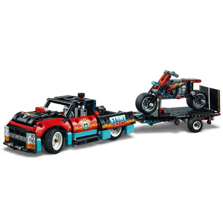 LEGO® Technic - Camion si motocicleta pentru cascadorii 42106 [4]