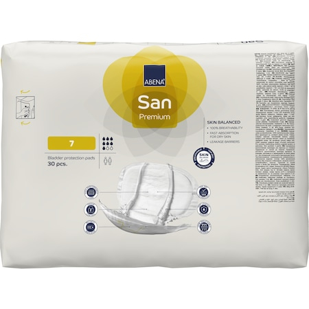 Absorbante Incontinenta Adulti Abri-San 7 Premium Pad, 30 bucati [4]