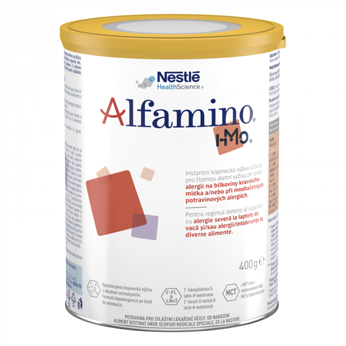 Aliment dietetic pentru scopuri medicale speciale Alfamino Hmo Nestle, 400g [1]