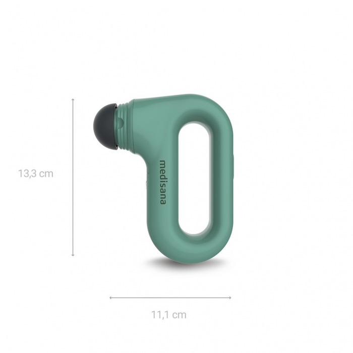 Aparat de Masaj Electric Medisana tip Pistol, Gat, Spate, Abdomen, Picioare, Portabil, Verde pukika.ro [4]