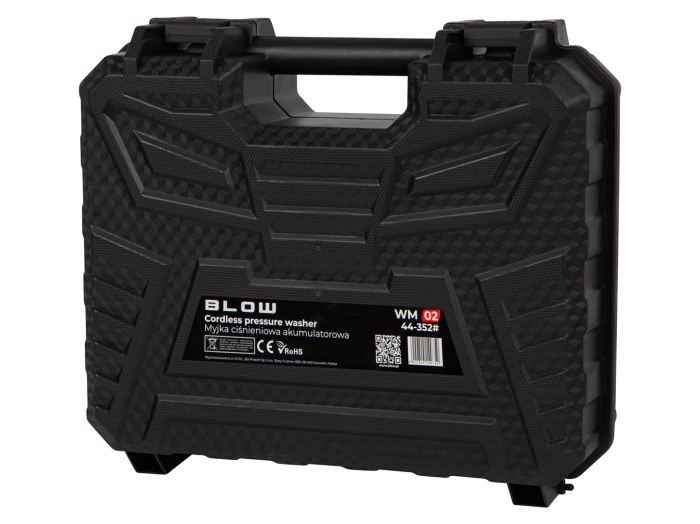 Aparat de Spalat cu Presiune BLOW WM-02, 260 W, 25 bar, 210 l/h, cu baterie, Negru pukika.ro [3]
