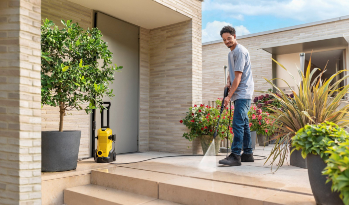 Aparat de Spalat cu Presiune Karcher K 3 Home, 1600 W, 120 bar, 380 l/h, Quick Connect, Galben pukika.ro [2]