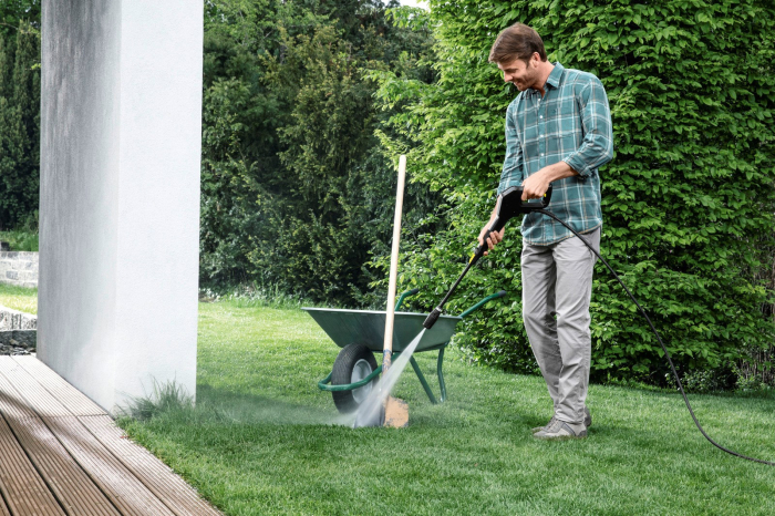 Aparat de Spalat cu Presiune Karcher K 3 Premium, 1600 W, 120 bar, 380 l/h, rezervor detergent, Galben pukika.ro [9]