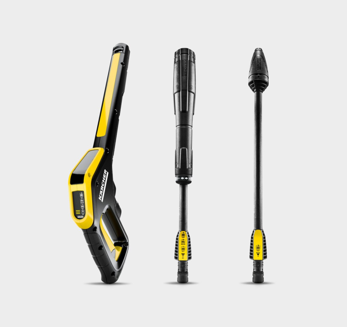 Aparat de Spalat cu Presiune Karcher K 4, 1800 W, 130 bar, 420 l/h, Power Control, pentru exterion si auto, Negru pukika.ro [2]
