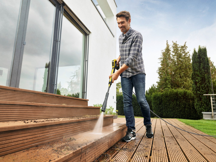 Aparat de Spalat cu Presiune Karcher K 4, 1800 W, 130 bar, 420 l/h, Power Control, pentru exterion si auto, Negru pukika.ro [6]