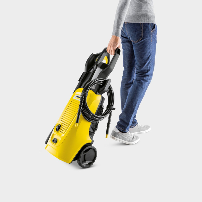 Aparat de Spalat cu Presiune Karcher K 4 Universal, 1800 W, 130 bar, 420 l/h, Quick Connect, Galben pukika.ro [2]