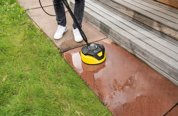 Aparat de Spalat cu Presiune KARCHER K 4 WCM Premium, 1800 W, 130 bar, 420 l/h, Vario Power Jet, Galben pukika.ro [6]