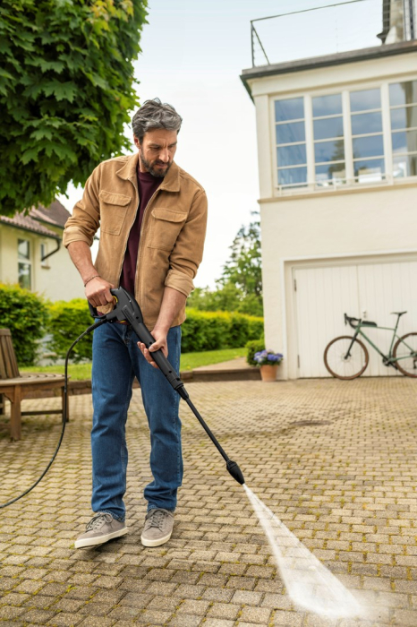 Aparat de Spalat cu Presiune KARCHER K 6 Car, 2200 W, 160 bar, 510 l/h, perie rotativa, duza de spumare, Galben pukika.ro [8]