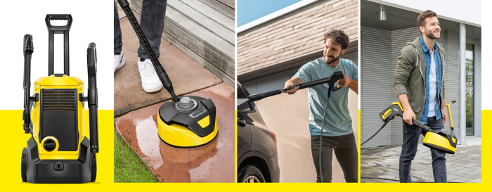 Aparat de Spalat cu Presiune KARCHER K 6 Flex Home, 2200 W, 160 bar, 510 l/h, pentru exterior si auto, Galben pukika.ro [6]