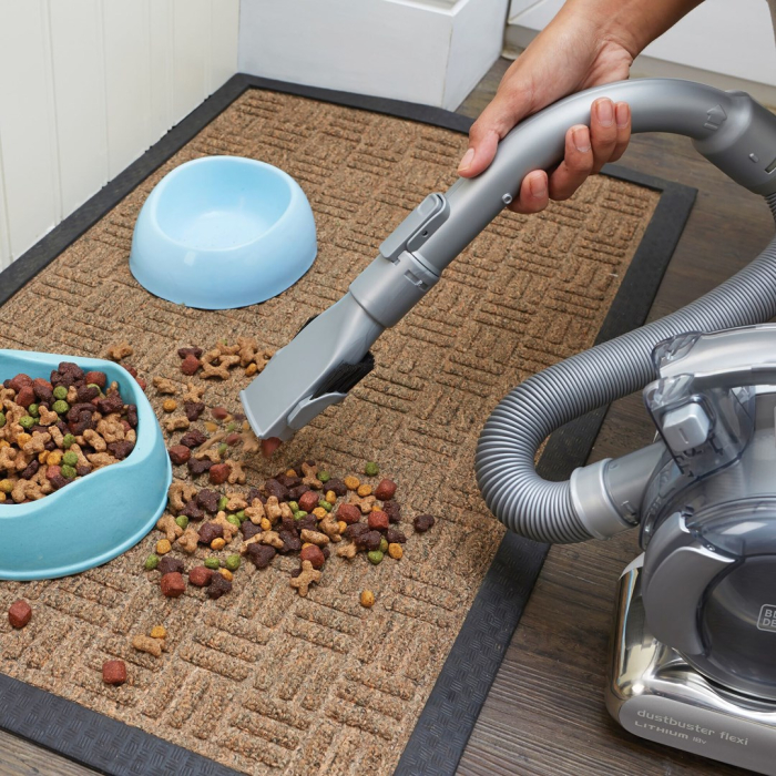 Aspirator cu acumulator BLACK+DECKER PD1820L-QW, 18 V, capacitate 0.56 l, Gri pukika.ro [8]