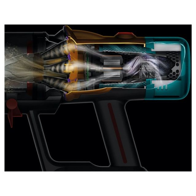 Aspirator fara fir Dyson V12 3-in-1, 140 AW, autonomie 60 min, LCD, multi-surafete, accesorii incluse, Gri pukika.ro [8]
