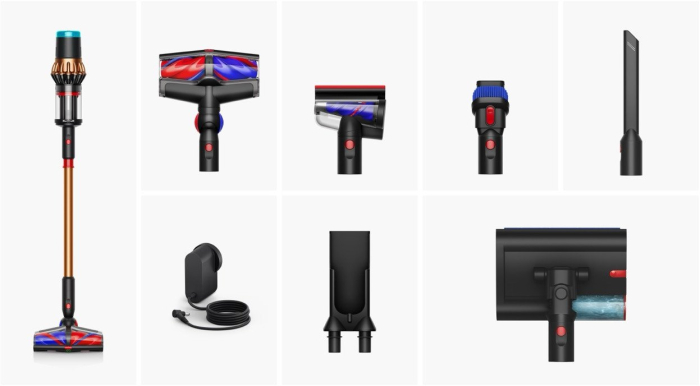 Aspirator fara fir Dyson V16 2-in-1, 315 AW, autonomie 70 min, LCD, capacitate 1.3 L, accesorii incluse, Negru pukika.ro [2]