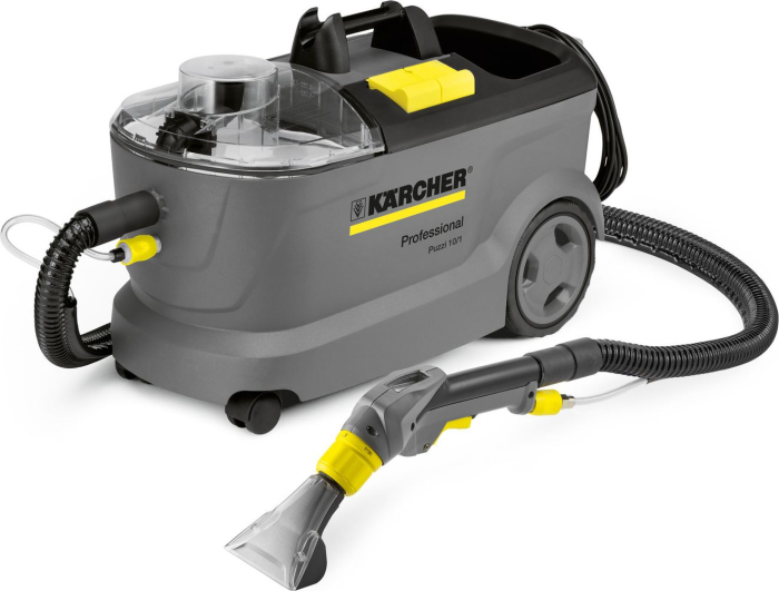 Aspirator injectie-extractie KARCHER Puzzi 10/1 2-in-1, rezervor apa murdara 8.7 L, suprafata maxima 81 m²/h, Gri pukika.ro [2]