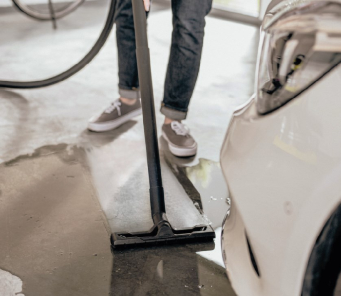 Aspirator umed-uscat KARCHER WD 4 1.628-260.0, 1000 W, capacitate 20 l, Galben pukika.ro [2]